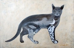 “Believe”, acrylic on canvas, 20x30, 2010